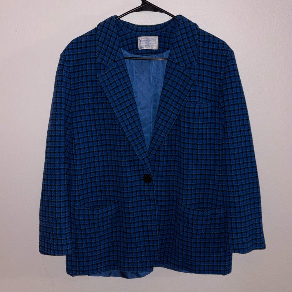 Vintage Pendleton Coat - Virgin Wool